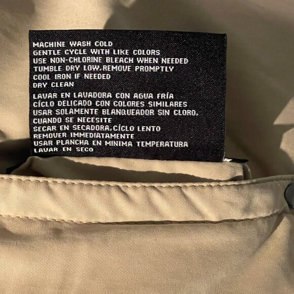 Weatherproof Garment Co. Faux Fur Reversible Zip-Up Vest Tan, Size XL EUC - Picture 10 of 10